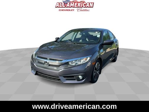 Polished Metal Metallic 2017 Honda Civic EX-T