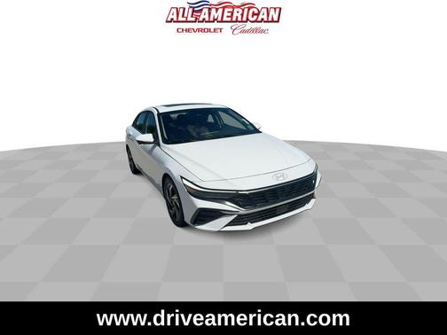 Serenity White 2024 Hyundai ELANTRA Limited