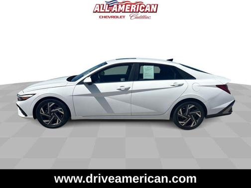 Serenity White 2024 Hyundai ELANTRA Limited