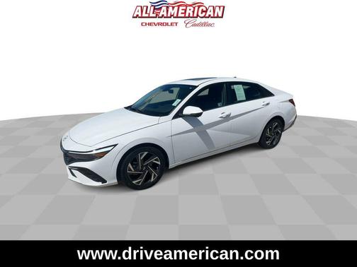 Serenity White 2024 Hyundai ELANTRA Limited