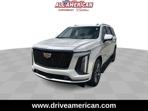Crystal White Tricoat 2025 Cadillac Escalade Sport Platinum