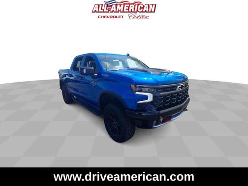 Glacier Blue Metallic 2022 Chevrolet Silverado 1500 ZR2