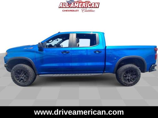 Glacier Blue Metallic 2022 Chevrolet Silverado 1500 ZR2