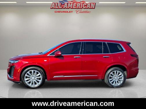 Radiant Red Tintcoat 2023 Cadillac XT6 Premium Luxury AWD