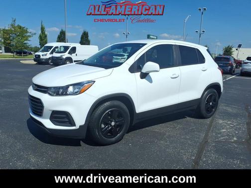 Summit White 2020 Chevrolet Trax LS