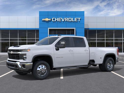 Summit White 2026 Chevrolet Silverado 3500 LT