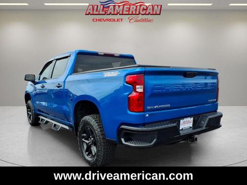 Glacier Blue Metallic 2023 Chevrolet Silverado 1500 Custom Trail Boss