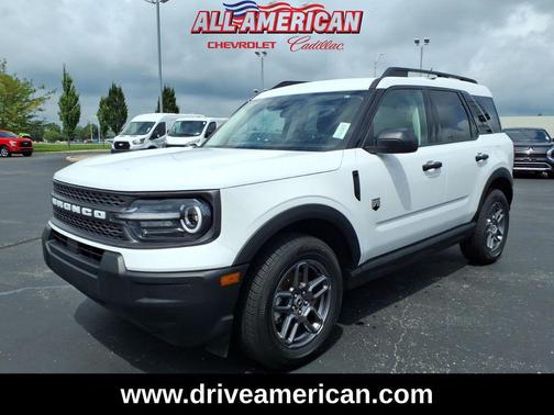 Oxford White 2025 Ford Bronco Sport Big Bend
