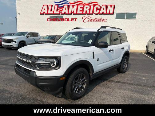 Oxford White 2025 Ford Bronco Sport Big Bend