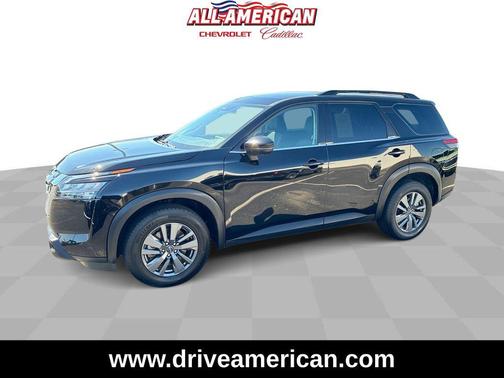 Super Black 2025 Nissan Pathfinder SV 4WD