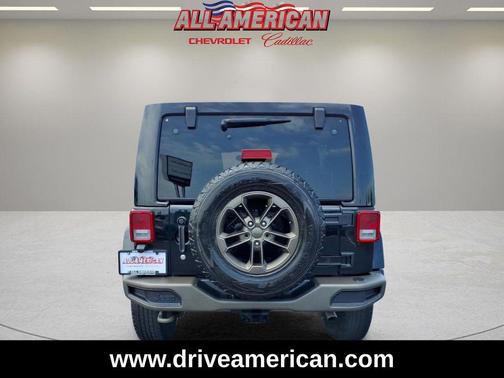 Black Clearcoat 2017 Jeep Wrangler Unlimited Sahara