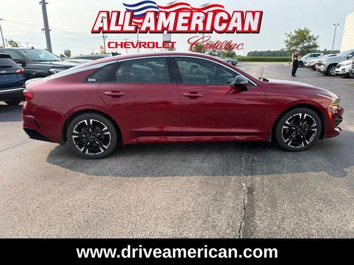 Passion Red 2023 Kia K5 GT-Line