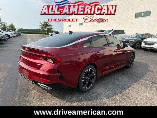 Passion Red 2023 Kia K5 GT-Line
