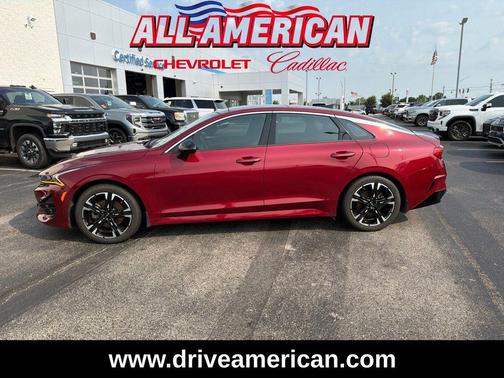 Passion Red 2023 Kia K5 GT-Line