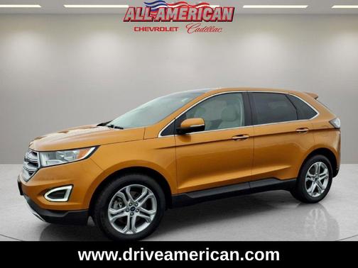 Electric Spice Metallic 2016 Ford Edge Titanium