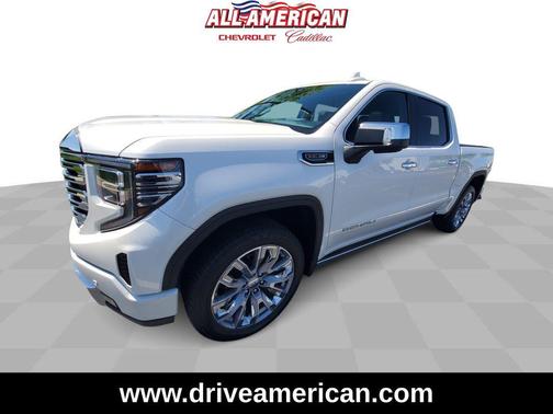 White Frost Tricoat 2024 GMC Sierra 1500 Denali