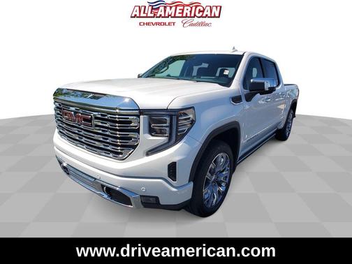 White Frost Tricoat 2024 GMC Sierra 1500 Denali