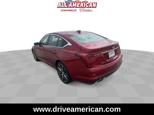 Radiant Red Tintcoat 2023 Cadillac CT5 Premium Luxury