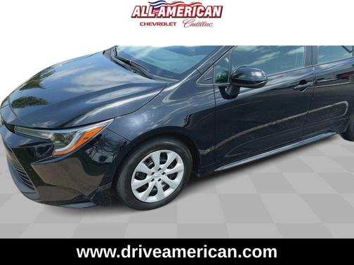 Midnight Black Metallic 2024 Toyota Corolla LE
