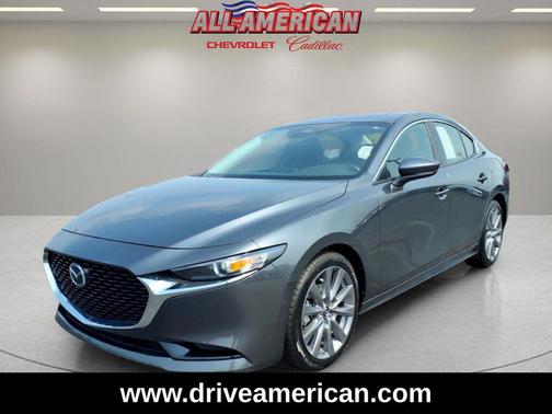 Machine Gray Metallic 2024 Mazda Mazda3 FWD w/Preferred Package