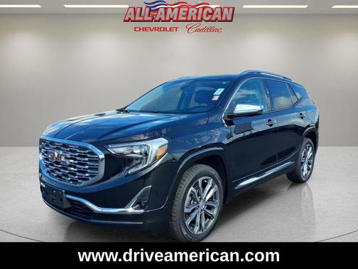 Ebony Twilight Metallic 2018 GMC Terrain Denali