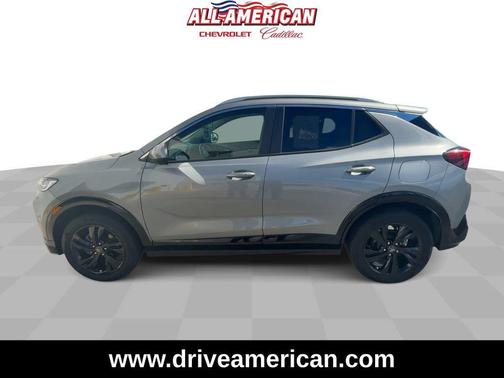 Moonstone Gray Metallic 2024 Buick Encore GX Sport Touring