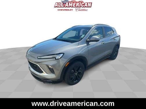 Moonstone Gray Metallic 2024 Buick Encore GX Sport Touring