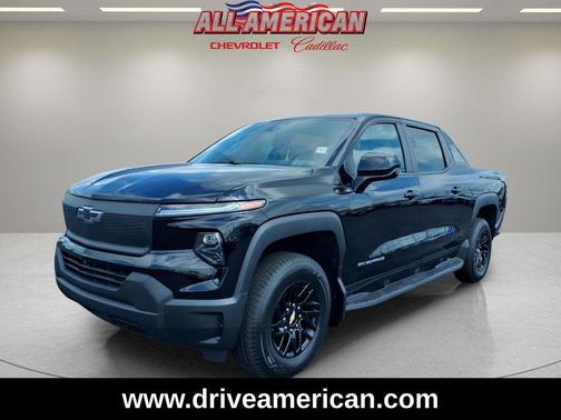 Black 2024 Chevrolet Silverado EV Work Truck