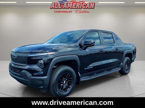 Black 2024 Chevrolet Silverado EV Work Truck