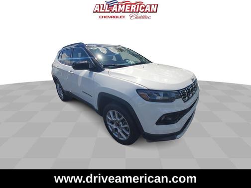 Bright White Clearcoat 2025 Jeep Compass Limited