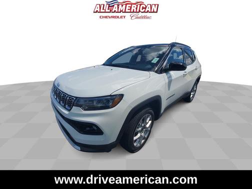 Bright White Clearcoat 2025 Jeep Compass Limited