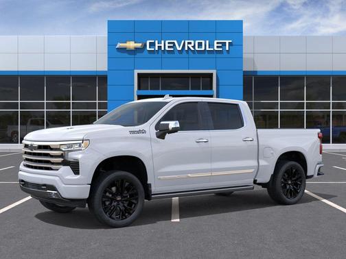 Polar White Tricoat 2026 Chevrolet Silverado 1500 High Country