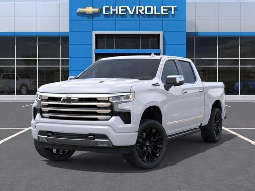 Polar White Tricoat 2026 Chevrolet Silverado 1500 High Country