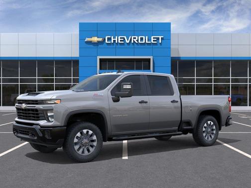 Sterling Gray Metallic 2026 Chevrolet Silverado 2500 Custom