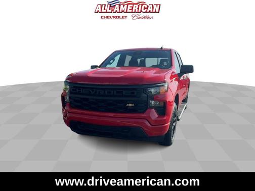 Red Hot 2022 Chevrolet Silverado 1500 Custom