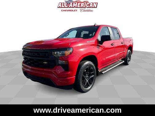 Red Hot 2022 Chevrolet Silverado 1500 Custom