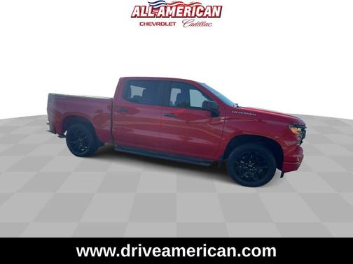 Red Hot 2022 Chevrolet Silverado 1500 Custom