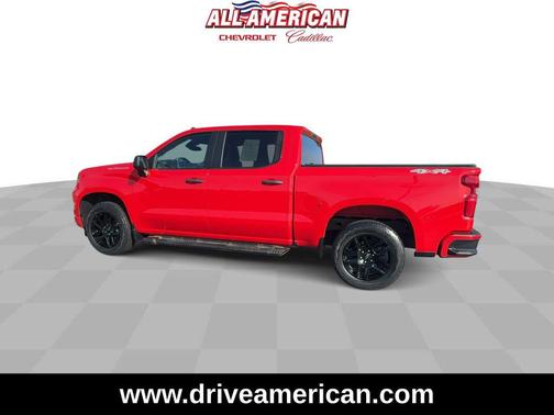 Red Hot 2022 Chevrolet Silverado 1500 Custom