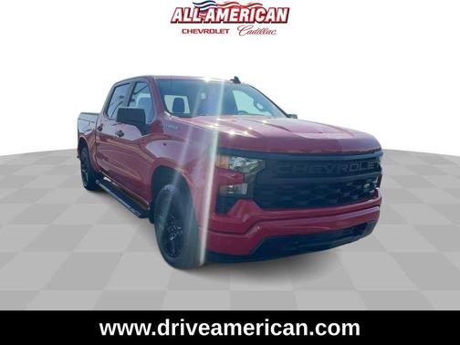 Red Hot 2022 Chevrolet Silverado 1500 Custom