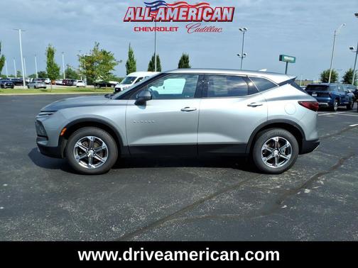 Sterling Gray Metallic 2024 Chevrolet Blazer 2LT