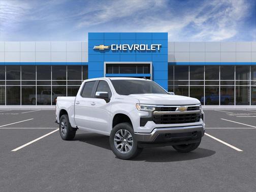 Summit White 2026 Chevrolet Silverado 1500 LT