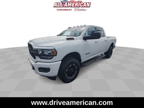 Bright White Clearcoat 2024 RAM 2500 Big Horn Crew Cab 4x4 6'4' Box