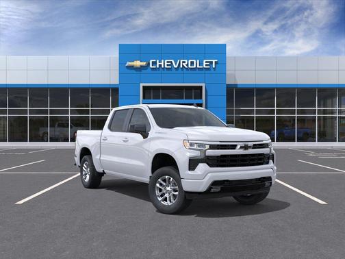 Summit White 2026 Chevrolet Silverado 1500 RST