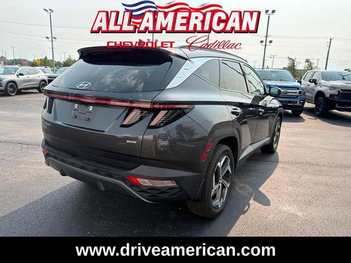 Portofino Gray 2022 Hyundai TUCSON Limited