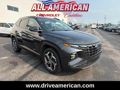 Portofino Gray 2022 Hyundai TUCSON Limited