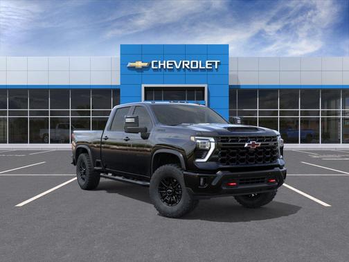 Black 2026 Chevrolet Silverado 2500 Crew Cab, Standard Bed, XR2, 4WD