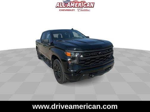 Black 2024 Chevrolet Silverado 1500 Custom