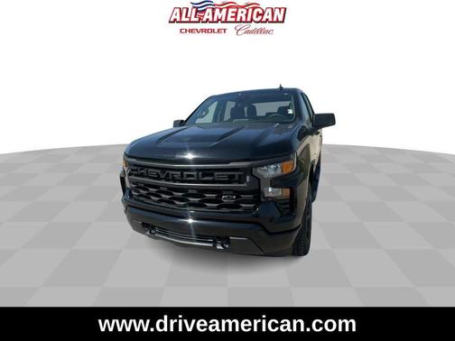 Black 2024 Chevrolet Silverado 1500 Custom