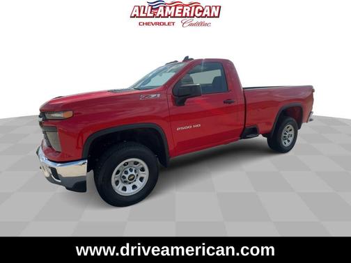 Red Hot 2025 Chevrolet Silverado 2500 WT
