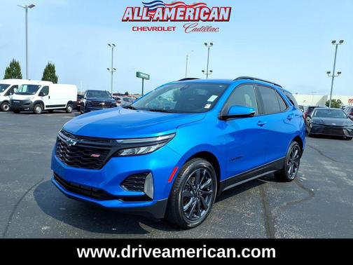 Riptide Blue Metallic 2024 Chevrolet Equinox FWD RS